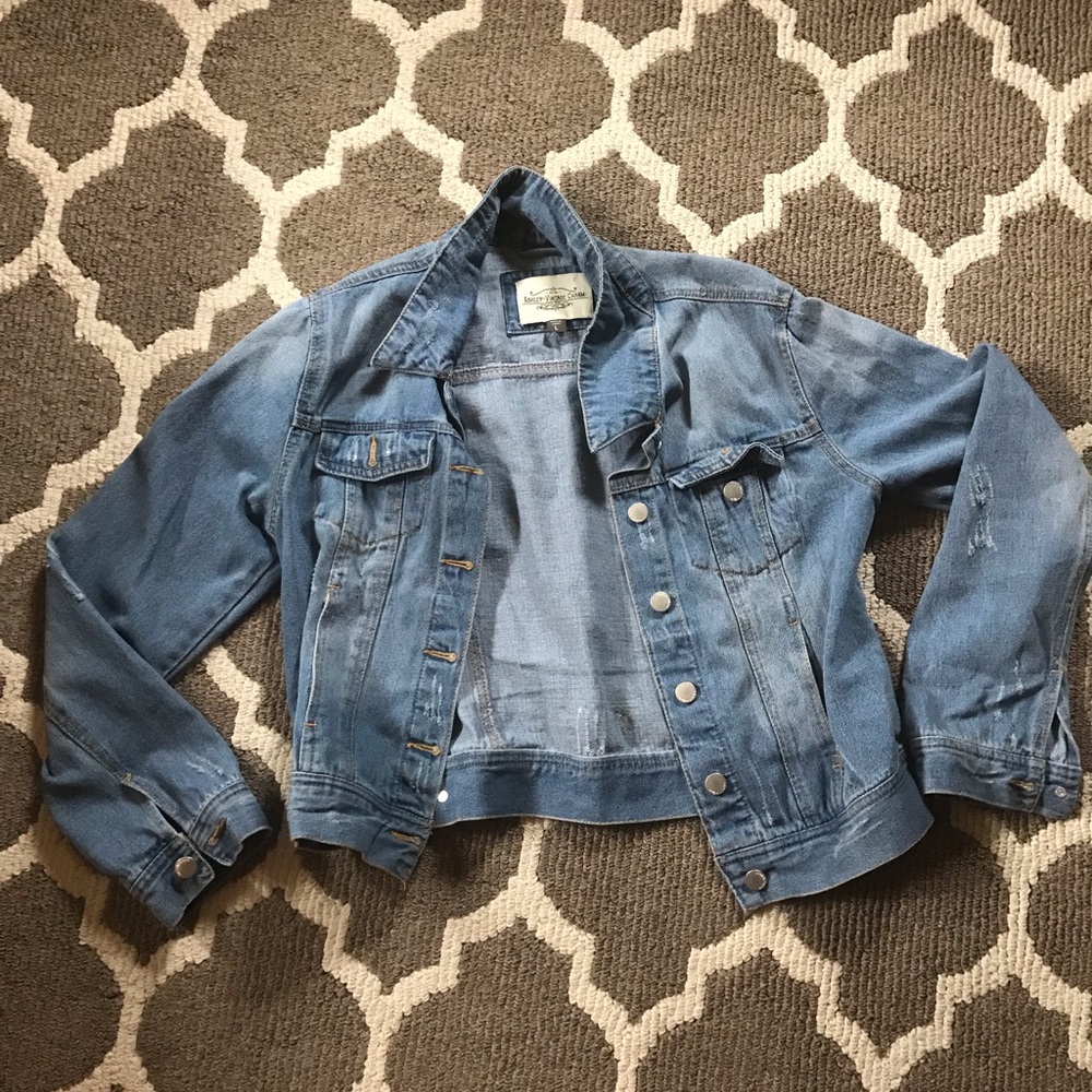 Ashley Vintage Charm denim jacket large